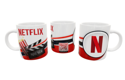 Netflix Plantilla Editable para Taza