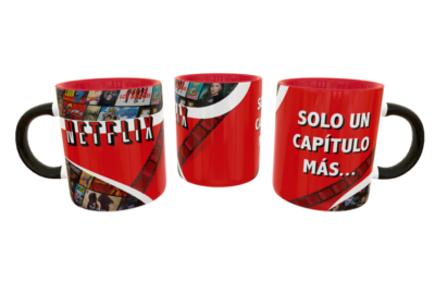Netflix Clásico Plantilla Editable para Taza - Imagen 3