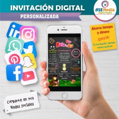 Alternative view of Masha y El Oso #03 Invitación Digital Personalizada