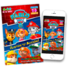 Paw Patrol Invitación de Cumpleaños Digital Personalizada #2