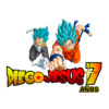 Dragon Ball Super Logo Personalizado con Nombre para Cumpleaños Mod. 02