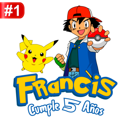 Pokémon Logo Personalizado con Nombre