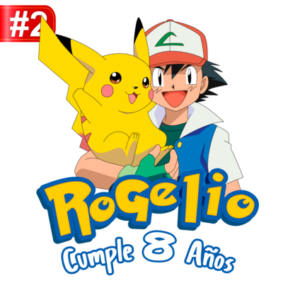 Pokémon Logo Personalizado con Nombre