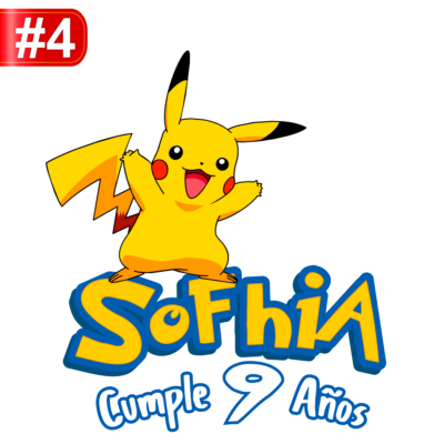 Pokémon Logo Personalizado con Nombre