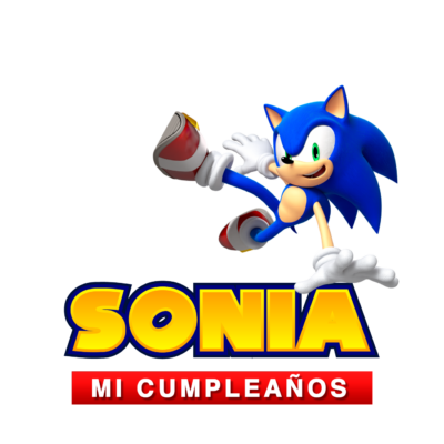 Sonic Logo Personalizado con Nombre