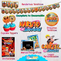 Naruto Shippuden Logo Personalizado con Nombre