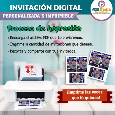 Toy Story Invitación de Cumpleaños Digital Personalizada #02 - Imagen 4