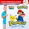 Pokémon Logo Personalizado con Nombre