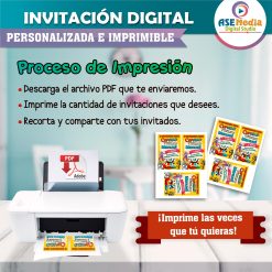 Cuphead Invitación de Cumpleaños Digital Personalizada #4
