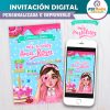 Mis Pastelitos Invitación de Cumpleaños Digital Personalizada
