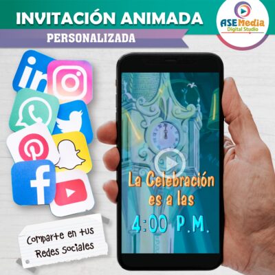 La Cenicienta Video Invitación Animada para Cumpleaños - Imagen 5