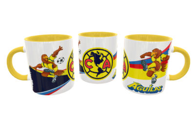 Club América Plantilla Editable para Taza - Imagen 6