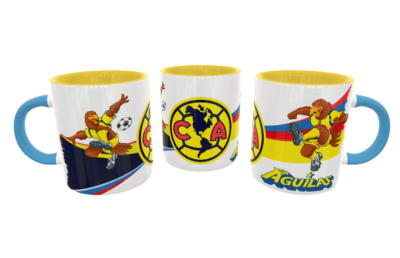 Club América Plantilla Editable para Taza - Imagen 3