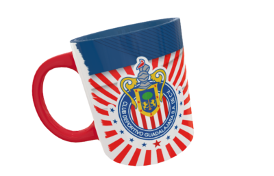 Alternative view of Club Deportivo Guadalajara Chivas Plantilla Editable para Taza