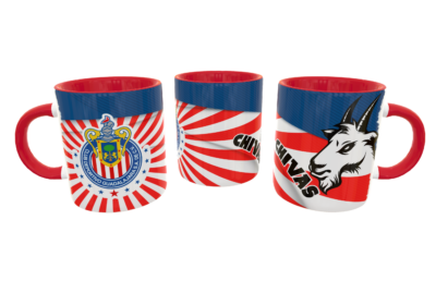 Club Deportivo Guadalajara Chivas Plantilla Editable para Taza - Imagen 4