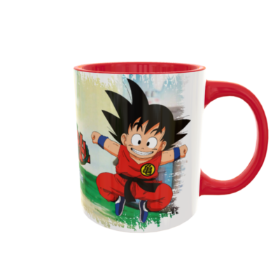 Dragon Ball Goku Niño Plantilla Editable para Taza de Sublimación - Imagen 4