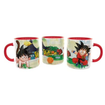 Dragon Ball Goku Niño Plantilla Editable para Taza de Sublimación - Imagen 5