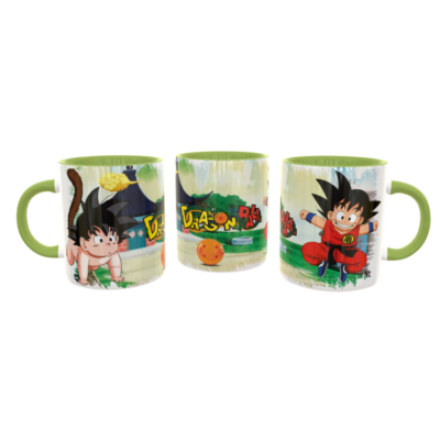 Dragon Ball Goku Niño Plantilla Editable para Taza de Sublimación - Imagen 6