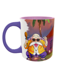Alternative view of Dragon Ball Maestro Roshi Plantilla Editable para Taza de Sublimación