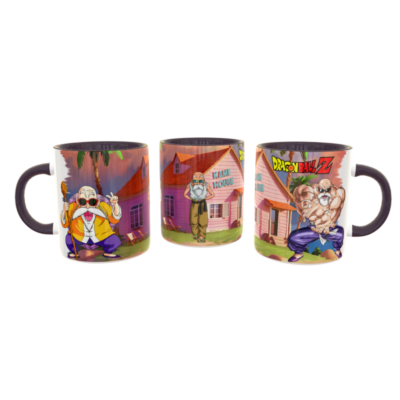 Dragon Ball Maestro Roshi Plantilla Editable para Taza de Sublimación - Imagen 7