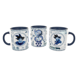 Dragon Ball Goku Arte Oriental Plantilla Editable para Taza de Sublimación Gratis