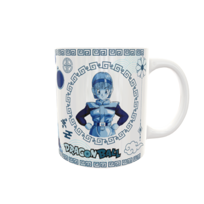 Dragon Ball Bulma Arte Oriental Plantilla Editable para Taza de Sublimación - Imagen 4