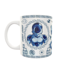 Alternative view of Dragon Ball Freezer Arte Oriental Plantilla Editable para Taza de Sublimación