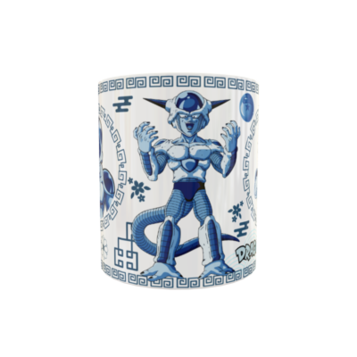 Dragon Ball Freezer Arte Oriental Plantilla Editable para Taza de Sublimación - Imagen 3