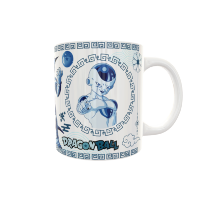 Dragon Ball Freezer Arte Oriental Plantilla Editable para Taza de Sublimación - Imagen 4