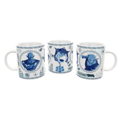 Dragon Ball Picoro Arte Oriental Plantilla Editable para Taza de Sublimación - Imagen 5