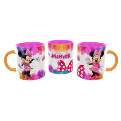Minnie Mouse Rosa Plantilla Editable para Taza de Sublimación - Imagen 8
