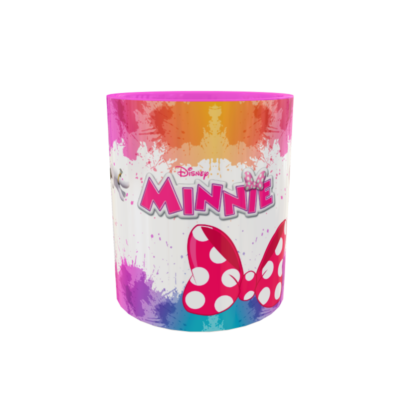 Minnie Mouse Rosa Plantilla Editable para Taza de Sublimación - Imagen 3