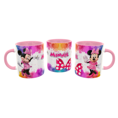 Minnie Mouse Rosa Plantilla Editable para Taza de Sublimación - Imagen 7