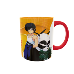 Ranma y Medio 1/2 ½ Plantilla Editable para Taza de Sublimación