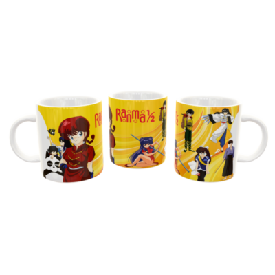 Ranma y Medio 1/2 ½ Plantilla Editable para Taza de Sublimación #02 - Imagen 6