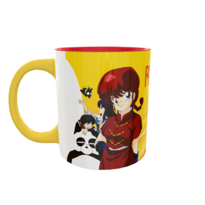 Alternative view of Ranma y Medio 1/2 ½ Plantilla Editable para Taza de Sublimación #02
