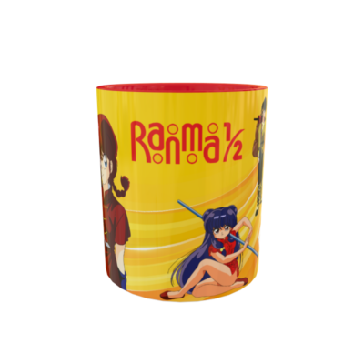 Ranma y Medio 1/2 ½ Plantilla Editable para Taza de Sublimación #02 - Imagen 3