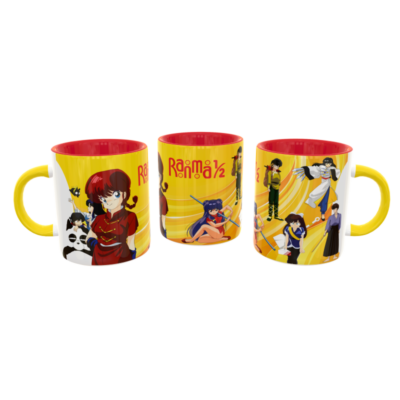 Ranma y Medio 1/2 ½ Plantilla Editable para Taza de Sublimación #02 - Imagen 5