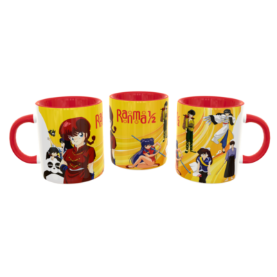 Ranma y Medio 1/2 ½ Plantilla Editable para Taza de Sublimación #02 - Imagen 8