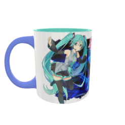Alternative view of Vocaloid, Hatsune Miku Plantilla Editable para Taza de Sublimación