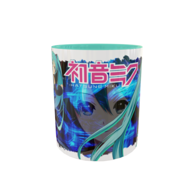 Vocaloid, Hatsune Miku Plantilla Editable para Taza de Sublimación - Imagen 3