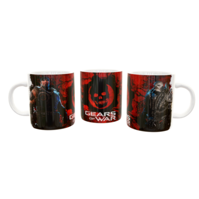 Gears of War Plantilla Editable para Taza de Sublimación - Imagen 8