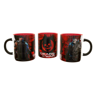 Gears of War Plantilla Editable para Taza de Sublimación - Imagen 5