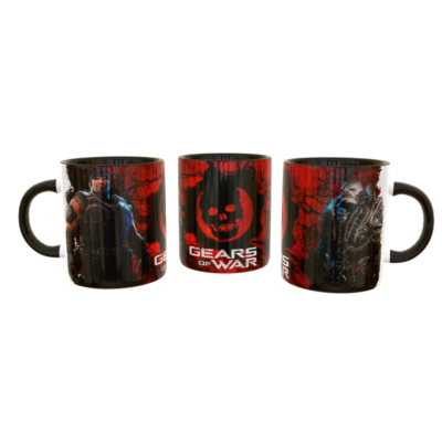 Gears of War Plantilla Editable para Taza de Sublimación - Imagen 6