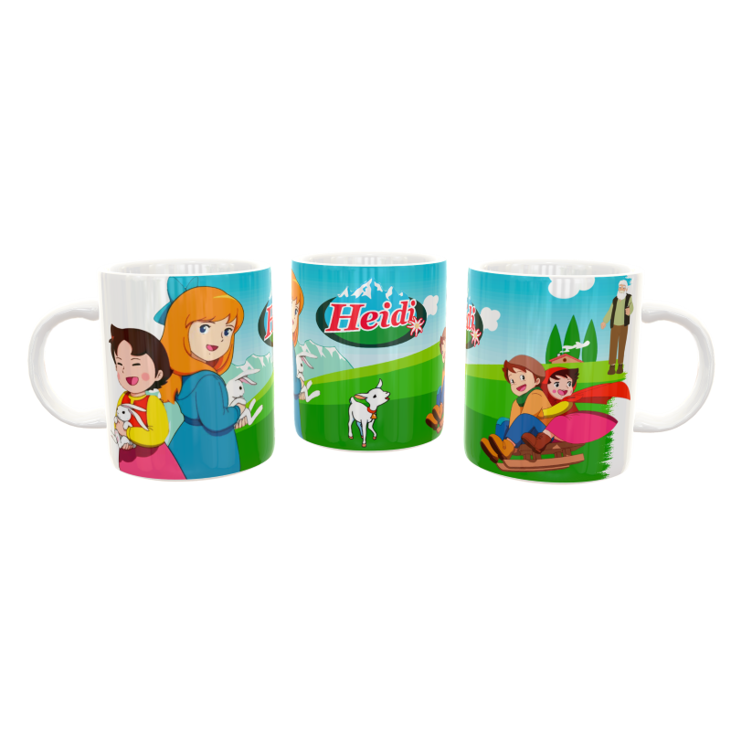 Heidi Plantilla Editable para Taza de Sublimación - Imagen 8