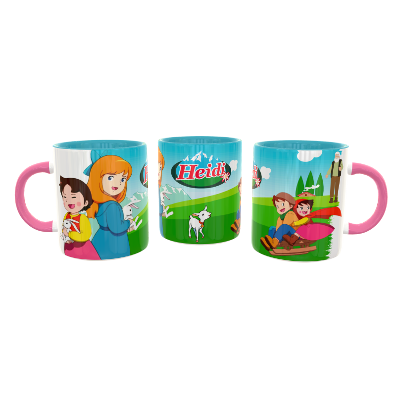 Heidi Plantilla Editable para Taza de Sublimación - Imagen 5