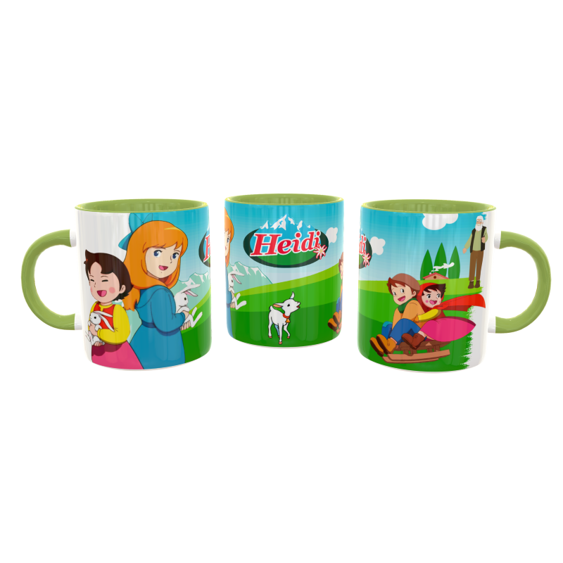 Heidi Plantilla Editable para Taza de Sublimación - Imagen 6