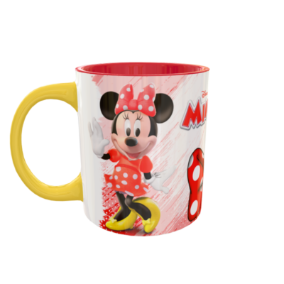 Alternative view of Minnie Mouse Plantilla Editable para Taza de Sublimación