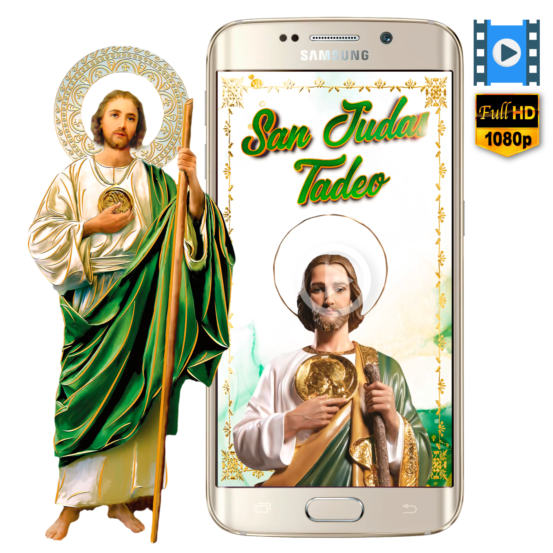 San Judas Tadeo Rezo Invitación Animada Personalizada en Video