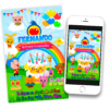 El Payaso Plim Plim Invitación de Cumpleaños Digital Personalizada #2